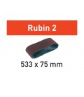 Taśma szlifierska Rubin 2 L533X 75-P80 RU2/10 Festool